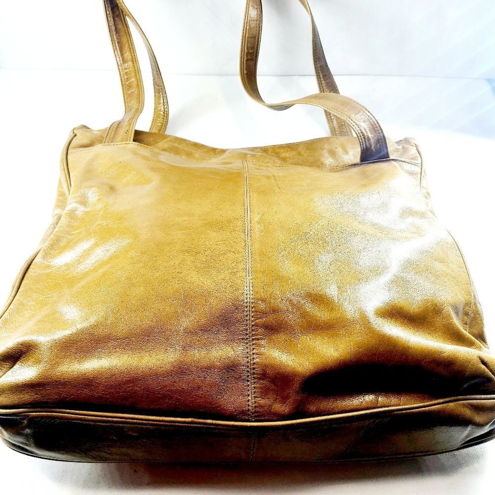 Lucci Organizer Leather Tore Bag - Picture 5 of 6